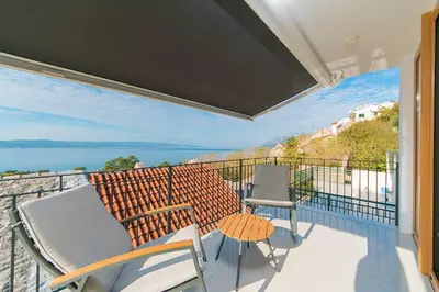Balkon ili terasa u objektu Old Village Brela
