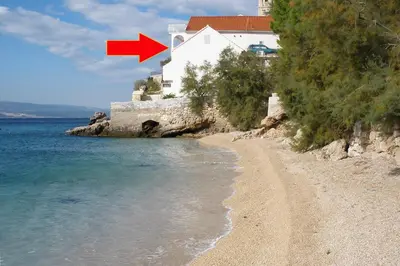 Tlocrt objekta Apartments by the sea Pisak, Omis - 10410
