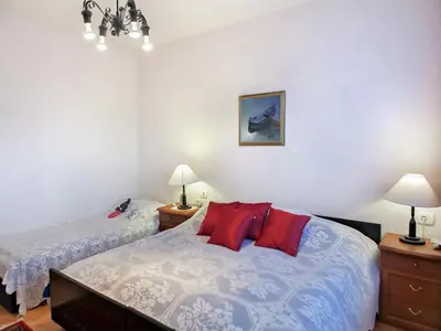 Tlocrt objekta Cozy apartment with a balcony and a sea view