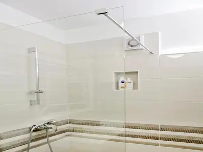 Tlocrt objekta Cozy apartment with a balcony and a sea view