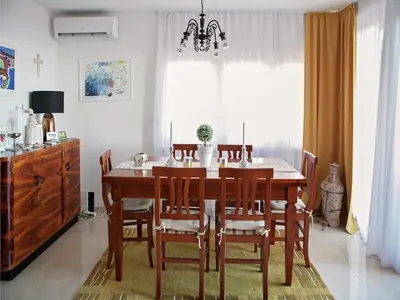 Tlocrt objekta Cozy apartment with a balcony and a sea view
