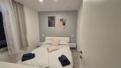 Krevet ili kreveti u jedinici u objektu Apartment Rika