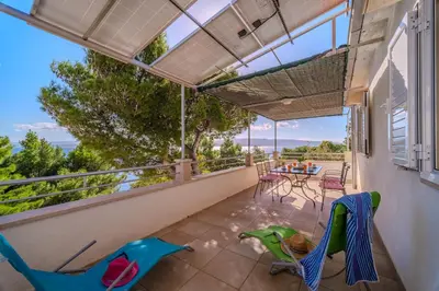 Balkon ili terasa u objektu Robinson Eda