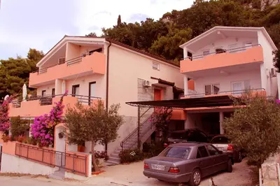 Tlocrt objekta Apartments by the sea Pisak, Omis - 12545