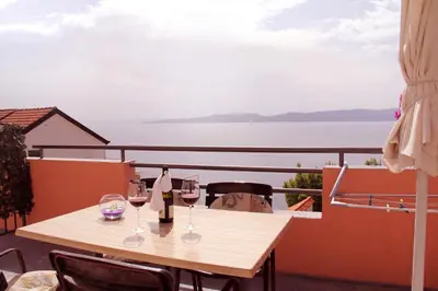 Tlocrt objekta Apartments by the sea Pisak, Omis - 12545