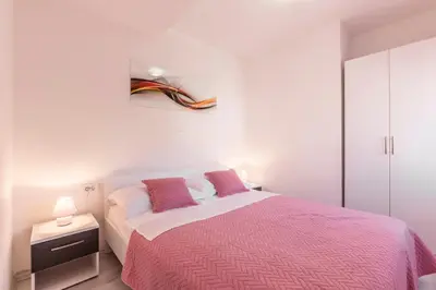 Krevet ili kreveti u jedinici u objektu Apartments Karlo