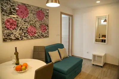 Kupaonica u objektu Apartments Sunset