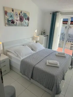 Krevet ili kreveti u jedinici u objektu Apartment Sea View