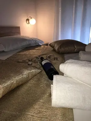 Krevet ili kreveti u jedinici u objektu Sweet Corner