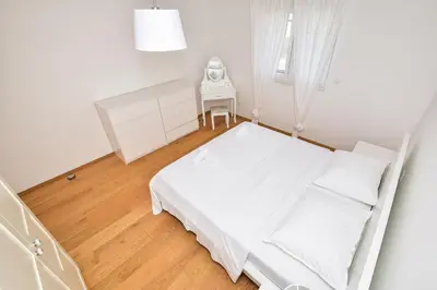 Krevet ili kreveti u jedinici u objektu Apartment Ricca Seaview
