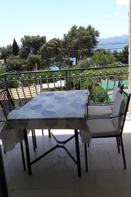 Balkon ili terasa u objektu Apartments by the sea Bol, Brac - 13413
