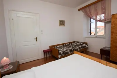 Krevet ili kreveti u jedinici u objektu Vila Mirta