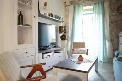 TV i/ili zabavni centar u objektu Visilo Heritage Stone House - A 300-year-old Legacy in the Heart of Pučišća