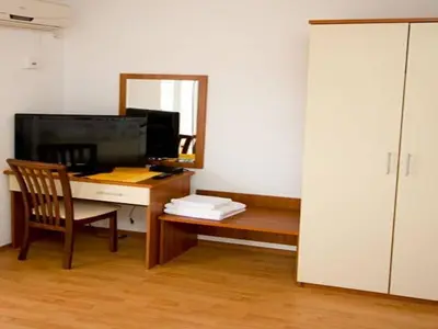 TV i/ili zabavni centar u objektu Sea-View Retreat in Celina