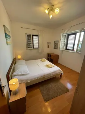 Krevet ili kreveti u jedinici u objektu Apartments Niko
