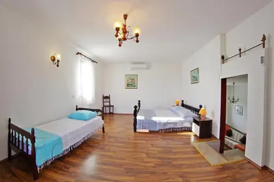 Krevet ili kreveti u jedinici u objektu Holiday house with a swimming pool Sumartin, Brac - 12482