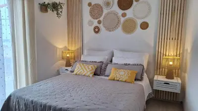 Krevet ili kreveti u jedinici u objektu Apartments and rooms with parking space Hvar - 13161