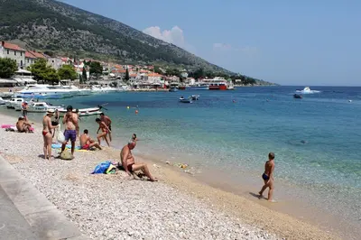 Tlocrt objekta Apartments by the sea Bol, Brac - 13539