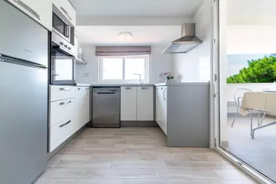 Kuhinja ili čajna kuhinja u objektu Apartman Mimi