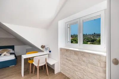 Krevet ili kreveti u jedinici u objektu Villa Komelo