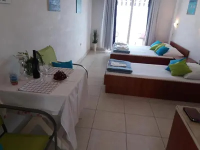 Krevet ili kreveti u jedinici u objektu Apartments Boris