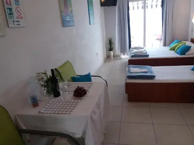 Krevet ili kreveti u jedinici u objektu Apartments Boris