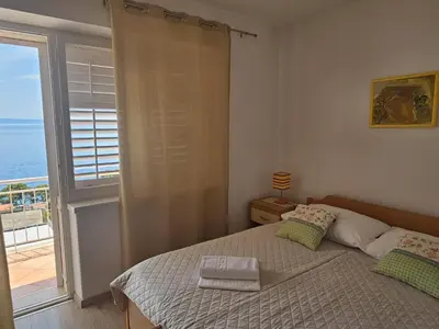 Krevet ili kreveti u jedinici u objektu Apartments Lusi