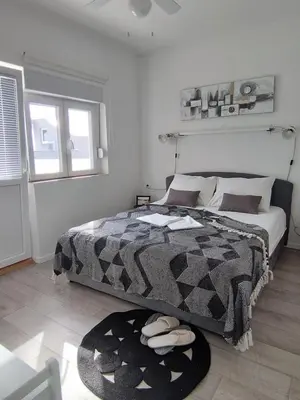 Krevet ili kreveti u jedinici u objektu Markota Apartment