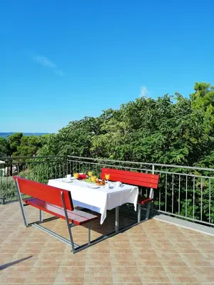 Balkon ili terasa u objektu Holiday Home Perlica