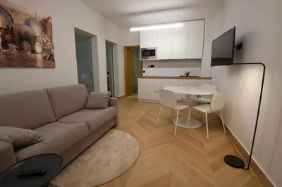 TV i/ili zabavni centar u objektu Aparthotel Milenij