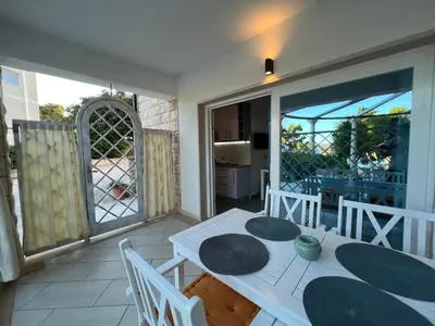 Balkon ili terasa u objektu Vila Vera Seafront Apartments