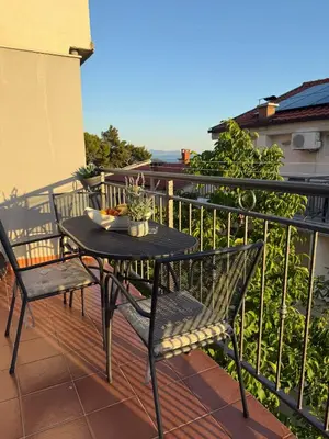 Balkon ili terasa u objektu Apartment Sea Life with balcony and sea view