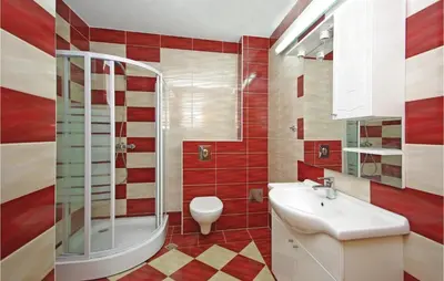 Kupaonica u objektu Studio Apartment In Makarska