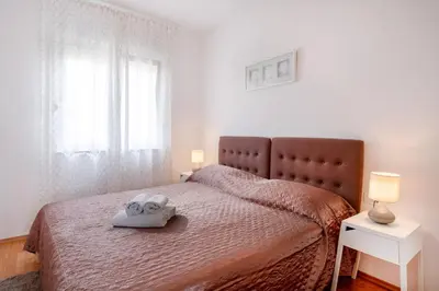 Krevet ili kreveti u jedinici u objektu Rooms&Apartments Zelux