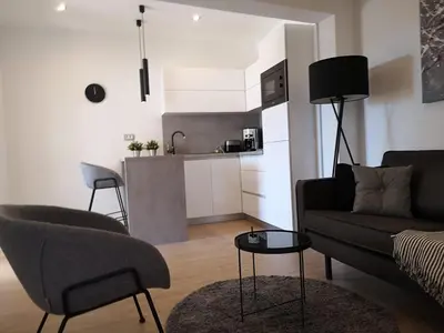 Kuhinja ili čajna kuhinja u objektu Apartments Antoana
