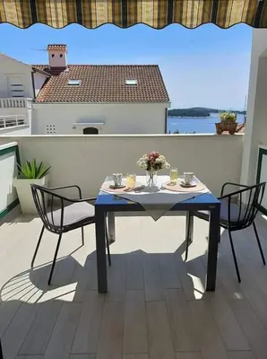 Balkon ili terasa u objektu Apartmani Marinka Viskovic