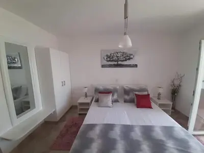 Krevet ili kreveti u jedinici u objektu Apartmani Marinka Viskovic