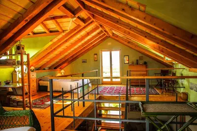 Krevet ili kreveti u jedinici u objektu Villa Kolacje