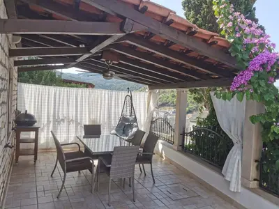 Balkon ili terasa u objektu apartman house Bjedov
