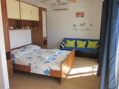 Krevet ili kreveti u jedinici u objektu Apartments Kresic
