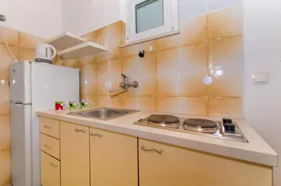 Kuhinja ili čajna kuhinja u objektu Apartment Arkaj