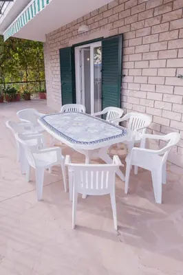 Balkon ili terasa u objektu Apartmani Galija