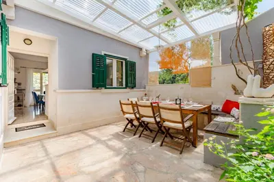 Balkon ili terasa u objektu Villa Blue Oasis