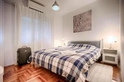 Krevet ili kreveti u jedinici u objektu Apartments by the sea Hvar - 14197