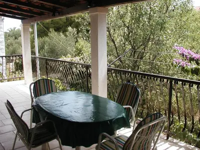 Tlocrt objekta Apartments with parking space Supetar, Brac - 14292