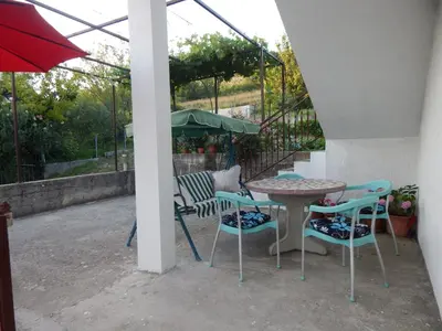 Balkon ili terasa u objektu Apartments with a parking space Tugare, Omis - 14320
