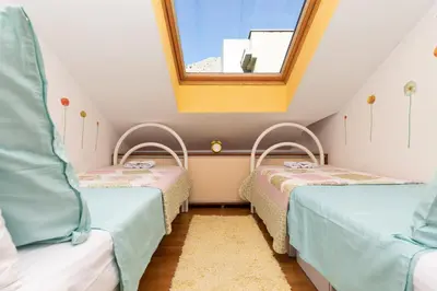 Krevet ili kreveti u jedinici u objektu Apartman Monika