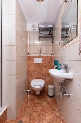Kupaonica u objektu Apartman Monika
