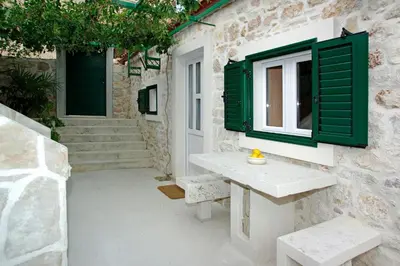 Balkon ili terasa u objektu Apartment Menego A2 BOL-CENTER, Croatia