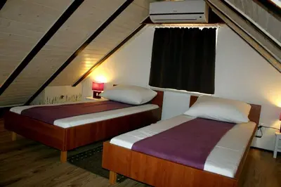 Krevet ili kreveti u jedinici u objektu Apartment Cukarin A2 BOL-CENTER, Croatia